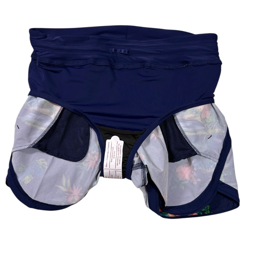 NWOT Lands' End Women's 5" Quick Dry Elastic Waist Board Shorts with Panty - Picture 6 of 9